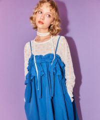 candy stripper リボン シースルートップス RIBBON SHEER CHOKER TOPS | Candy Stripper（キャンディ