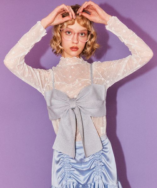 古着人気アイテム SHEER TOPS | Candy Stripper（キャンディ ストリッパー トップス
