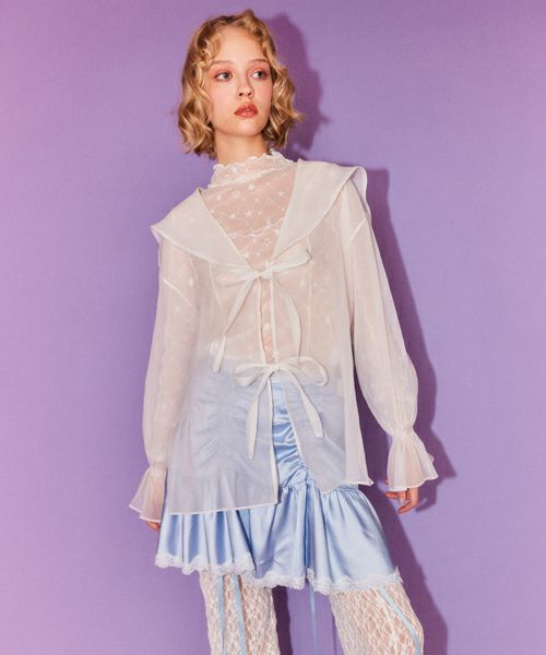 SHEER TOPS | Candy Stripper（キャンディ ストリッパー