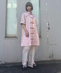 ワンピース CS CAT CHINA ONE-PIECE Candy Stripper ワンピース CS CAT CHINA : ZOZOTOWN Yahoo!店