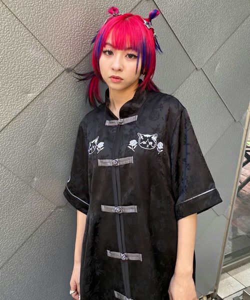 ワンピース CS CAT CHINA ONE-PIECE CS CAT CHINA ONE-PIECE | Candy Stripper(キャンディ