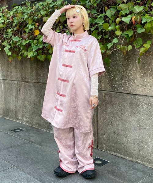 美品✨ candy stripper CANDY TOKYOパンツ チャイナ　M Candy Stripper（キャンディーストリッパー） パンツ TOKYO CANDY