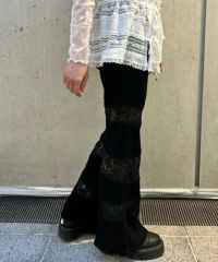 LACY PATCH WORK DROST パンツ Candy Stripper（キャンディストリッパー）の「LACY PATCH WORK
