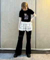 LACY PATCH WORK DROST パンツ LACY PATCH WORK DROST パンツ