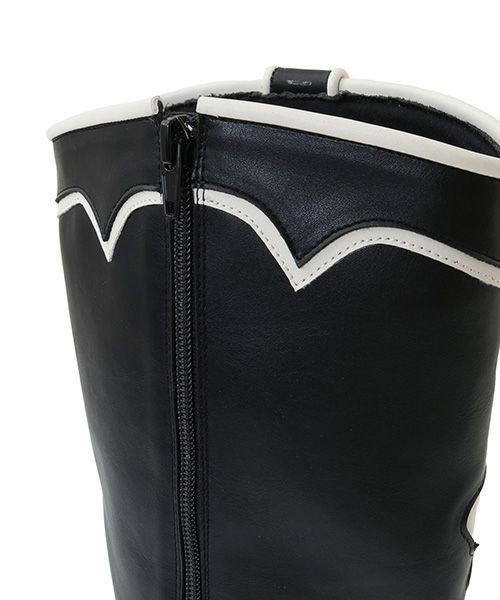 RIBBON WESTERN BOOTS | Candy Stripper（キャンディ ストリッパー