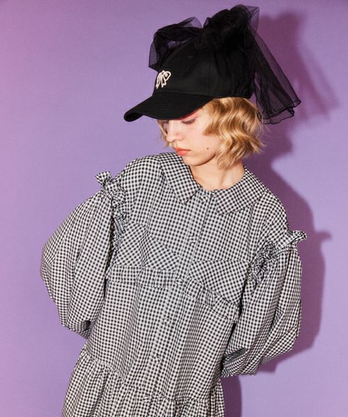 CandyStripper 値下げ中 RIBBON TULLE BLOUSE RIBBON TULLE BLOUSE | Candy Stripper（キャンディ