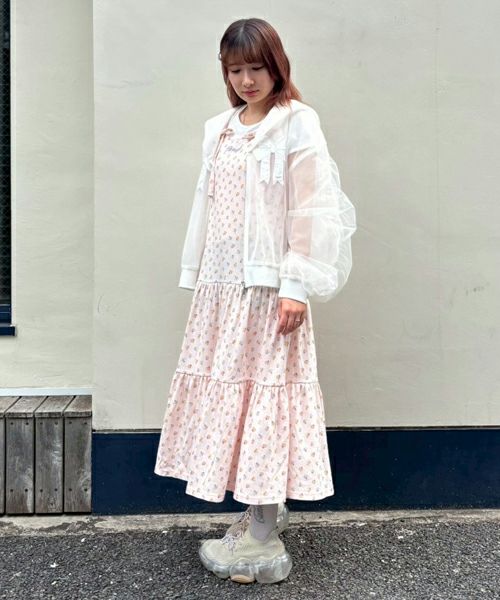 ジャケット・アウター TULLE SHEER SAILOR BLOUSON TULLE SHEER SAILOR BLOUSON | Candy Stripper（キャンディ