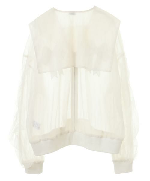 ジャケット・アウター TULLE SHEER SAILOR BLOUSON TULLE SHEER SAILOR BLOUSON | Candy Stripper（キャンディ