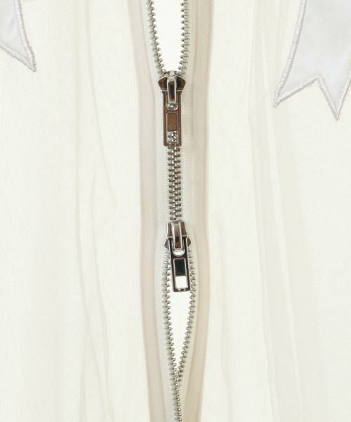 TULLE SHEER SAILOR BLOUSON | Candy Stripper（キャンディ