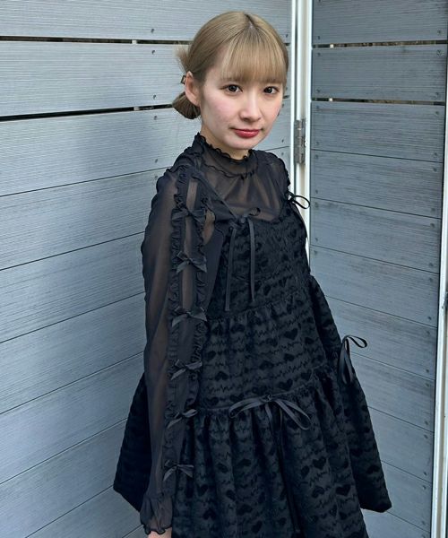 DOLLY RIBBON TULLE TOPS | Candy Stripper（キャンディ