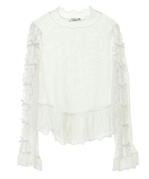 Candy Stripper DOLLY RIBBON TULLE トップス レディース