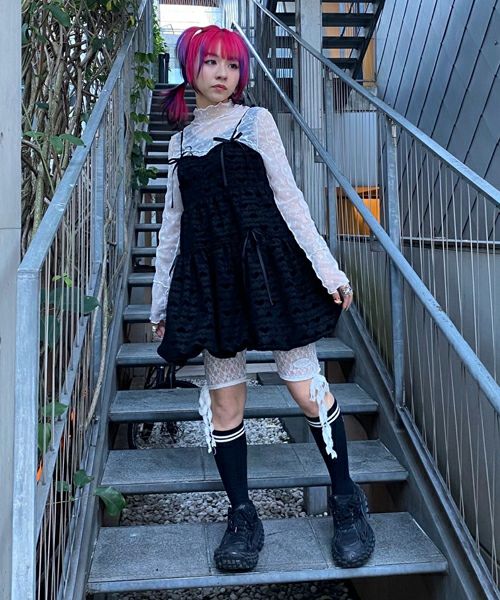 新品】CANDY STRIPPER LOVE ME BALLOON ドレス 新品】CANDY STRIPPER LOVE ME BALLOON ドレス