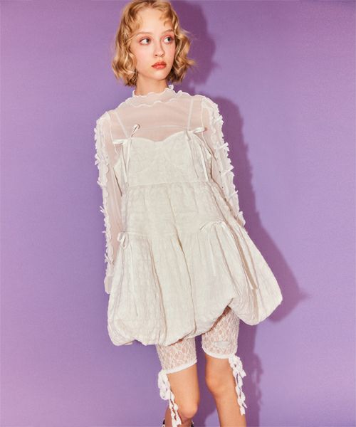 LOVE ME BALLOON ドレス CANDY STRIPPER LOVE ME BALLOON DRESS | Candy Stripper（キャンディ