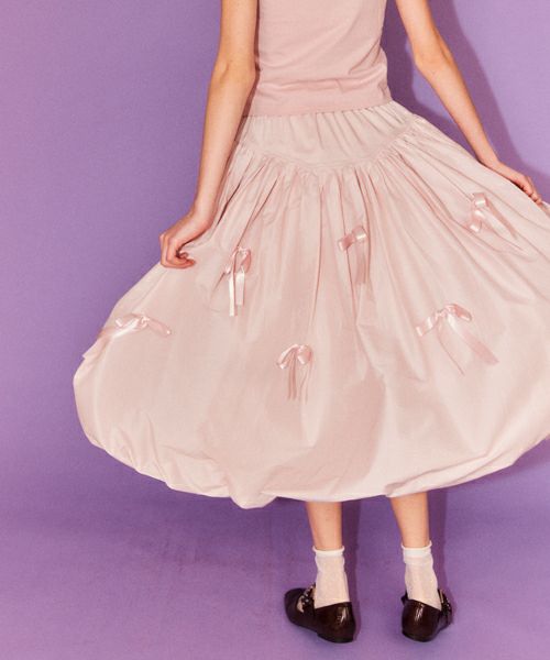 キャンディストリッパー リボンバルーンスカート MY RIBBON BALLOON SKIRT | Candy Stripper(キャンディ