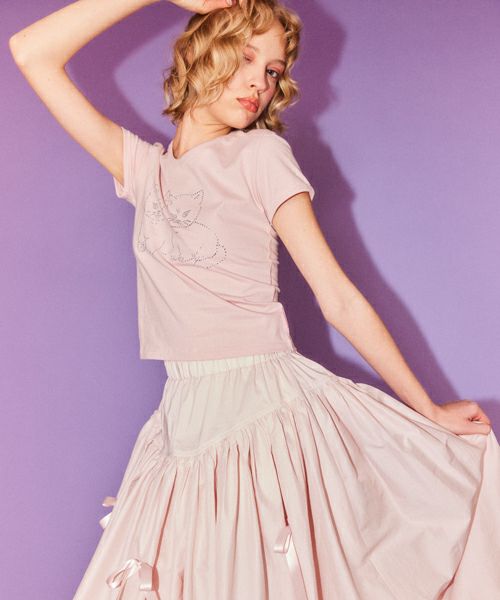 MY RIBBON BALLOON SKIRT | Candy Stripper（キャンディ