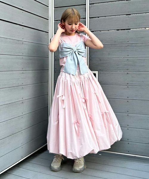 MY RIBBON BALLOON SKIRT | Candy Stripper（キャンディ ストリッパー 
