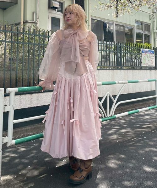 MY RIBBON BALLOON SKIRT | Candy Stripper（キャンディ