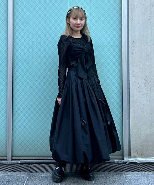 MY RIBBON BALLOON SKIRT | Candy Stripper（キャンディ