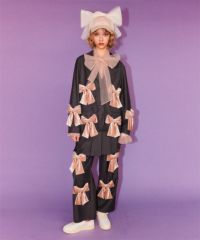 パンツ PRECIOUSRIBBON PLEATS WRAP SKIRT LAYRED Candy Stripper（キャンディーストリッパー） パンツ PRECIOUS RIBBON