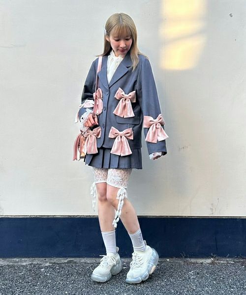 PRECIOUS RIBBON JACKET | Candy Stripper（キャンディ ストリッパー 