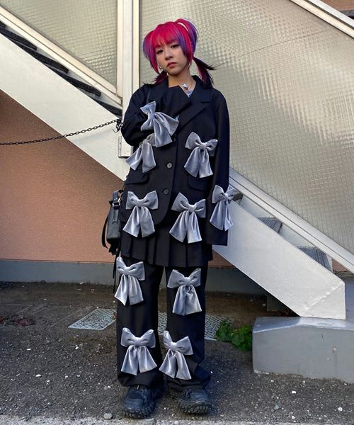 PRECIOUS RIBBON JACKET | Candy Stripper（キャンディ
