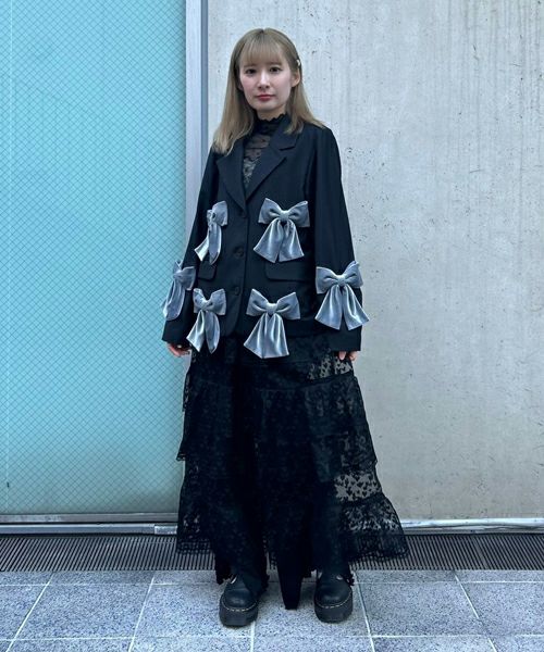 PRECIOUS RIBBON JACKET | Candy Stripper（キャンディ