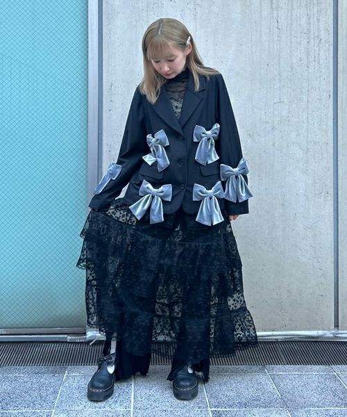 PRECIOUS RIBBON JACKET | Candy Stripper（キャンディ
