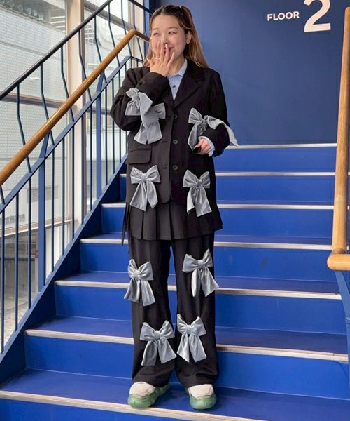 ジャケット・アウター CandyStripper PRECIOUS RIBBON JACKET PRECIOUS RIBBON JACKET | Candy Stripper（キャンディ