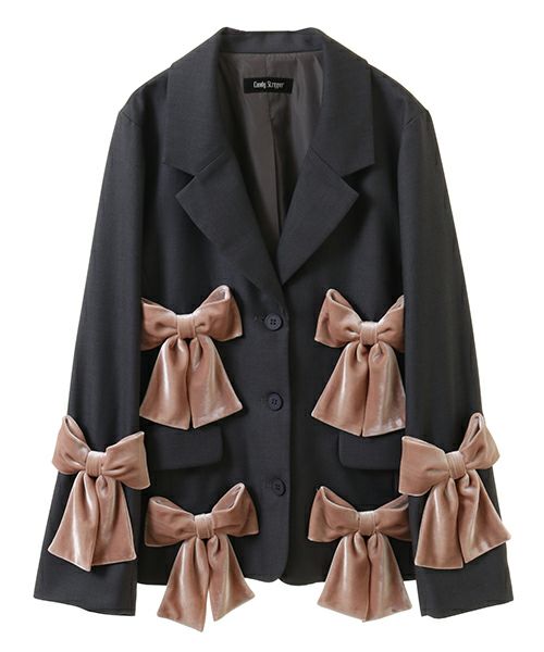 PRECIOUS RIBBON JACKET | Candy Stripper（キャンディ