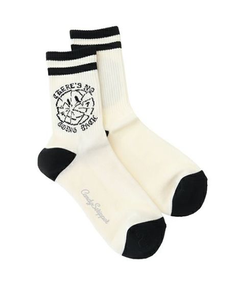 BROKEN SMILE RIB SOCKS