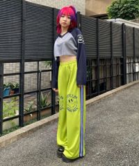 BROKEN SMILE TRACK PANTS | Candy Stripper（キャンディ
