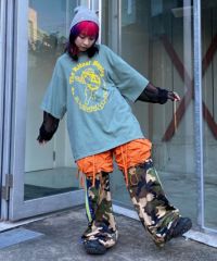 BROKEN SMILE TRACK PANTS | Candy Stripper（キャンディ ストリッパー