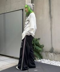 candy stripper スマイル　パンツ BROKEN SMILE TRACK PANTS | Candy Stripper（キャンディ