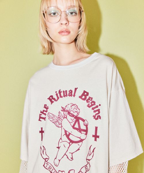 ANARCHY ANGEL LAYERED TOPS | Candy Stripper（キャンディ