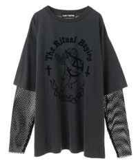 トップス Candy stripper Anarchy Girls China Shirt ANARCHY GIRLS CHINA SHIRT Candy Stripper