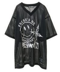 BROKEN SMILE MESH TOPS | Candy Stripper（キャンディ ストリッパー