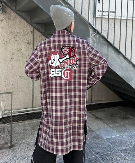 CND PATCHED SHIRT ONE-PIECE
