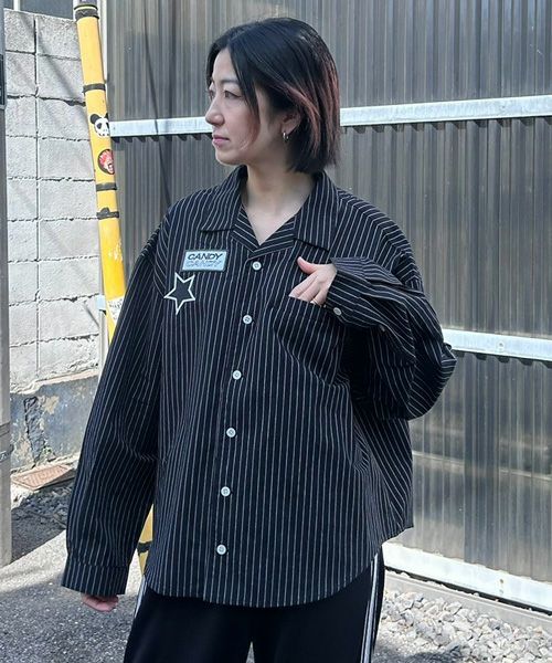 DOG ＆ CAT STRIPE SHIRT | Candy Stripper（キャンディ