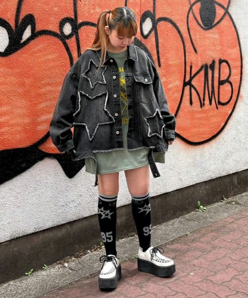 TULLE SHEER SAILOR BLOUSON | Candy Stripper（キャンディ