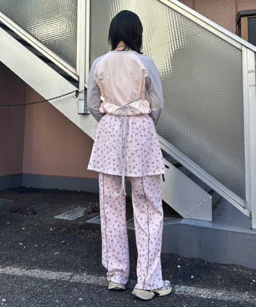 DRESSED UP FLOWER SKIRT PANTS | Candy Stripper（キャンディ