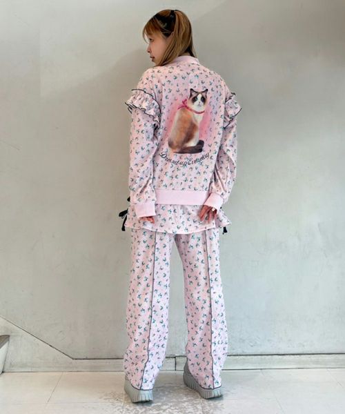 DRESSED UP FLOWER SKIRT PANTS | Candy Stripper（キャンディ