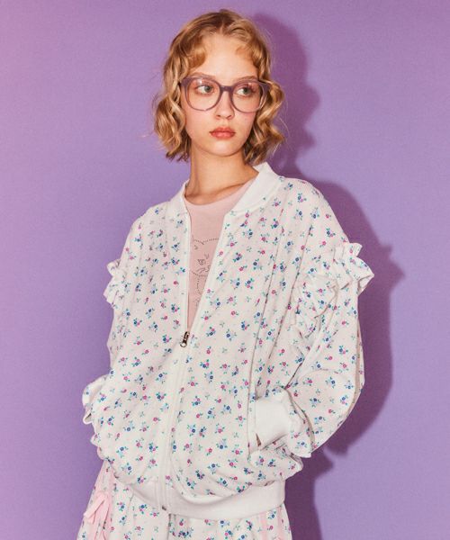 DRESSED UP FLOWER BLOUSON | Candy Stripper（キャンディ