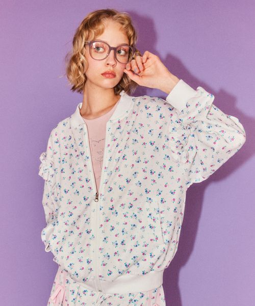 DRESSED UP FLOWER BLOUSON | Candy Stripper（キャンディ
