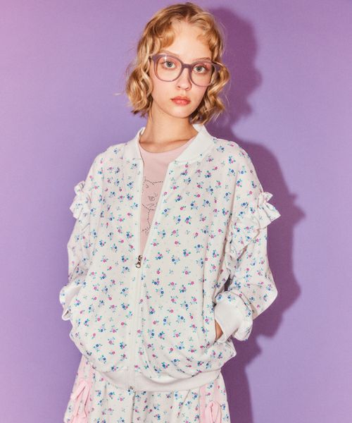 DRESSED UP FLOWER BLOUSON | Candy Stripper（キャンディ