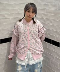 DRESSED UP FLOWER BLOUSON | Candy Stripper（キャンディ