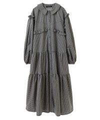 BUSTIER TIERED DRESS | Candy Stripper（キャンディ