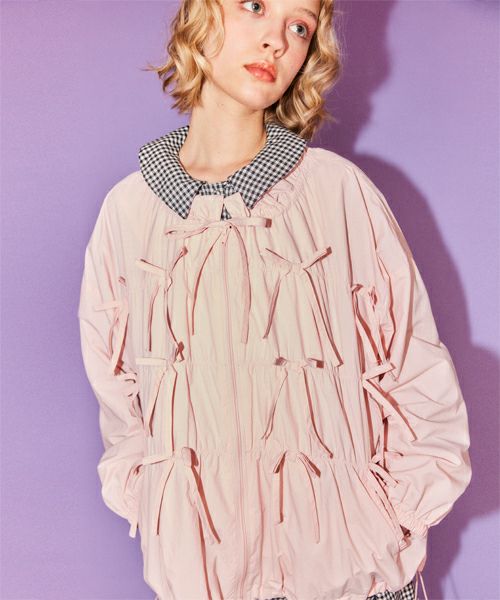 BOA MIXED BLOUSON | Candy Stripper（キャンディ ストリッパー