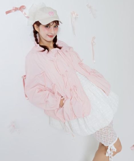 ALL MINE RIBBON BLOUSON