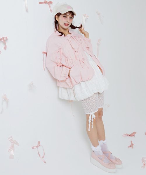ALL MINE RIBBON BLOUSON | Candy Stripper（キャンディ