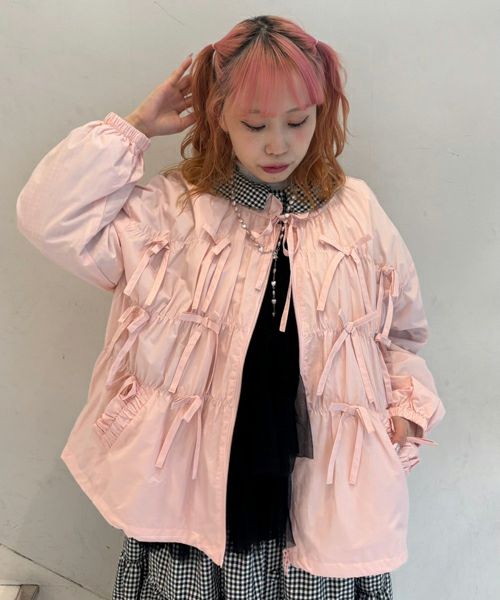 ALL MINE RIBBON BLOUSON | Candy Stripper（キャンディ